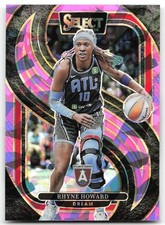 Rhyne Howard 2025 Panini Select WNBA Pink Ice Prizms Atlanta Dream
