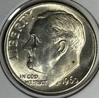 1960-D BU Roosevelt Dime, Item 1703