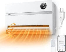 Dreo Durable Smart Wall Space Wall Heater with FortPlug Adjustable Thermostat