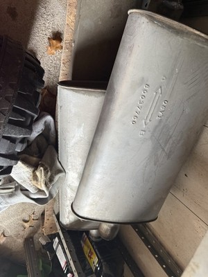 2011 Toyota Avalon limited OEM mufflers. Went W/ Aftermarket FlowMaster Mufflers