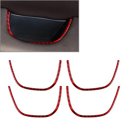 Tür Armlehnen-Panel-Pusher-Streifenverkleidung Rot für Infiniti JX35 QX60 13-16