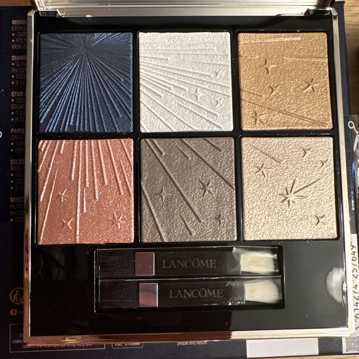 LANCOME CELESTIAL ROSE PALETTE EYESHDOWS LIMITED EDITION BNIB
