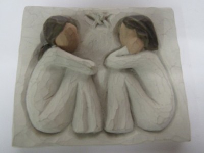 Demdaco Willow Tree 2001 Friendship Wall Plaque By Susan Lordi Free Shipping