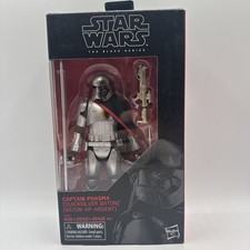 Hasbro Star Wars The Black Series Captain Phasma Action Figure  Baton