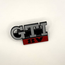 Kühlergrill Emblem für VW Golf 2 – GTI / 8V / 16V / 20V / G60 / VR6 – Clip-Monta