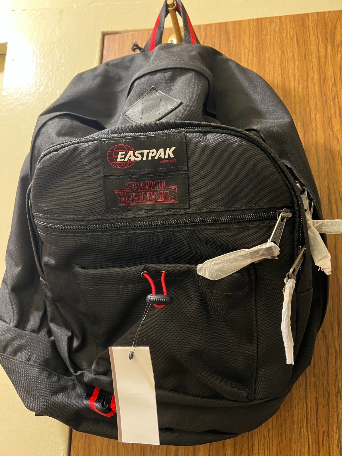 New Eastpak X Stranger Things Sugarbush Backpack - black netflix