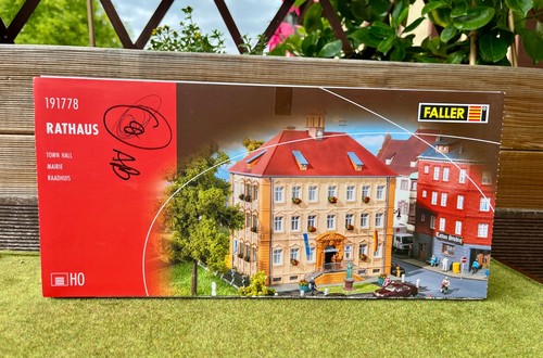 Faller H0 191778 edificio ayuntamiento casa casco antiguo kit embalaje original | Condition: Gebraucht