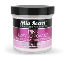Mia Secret Pink Acrylic Powder 4 oz. 4 Ounce (Pack of 1),