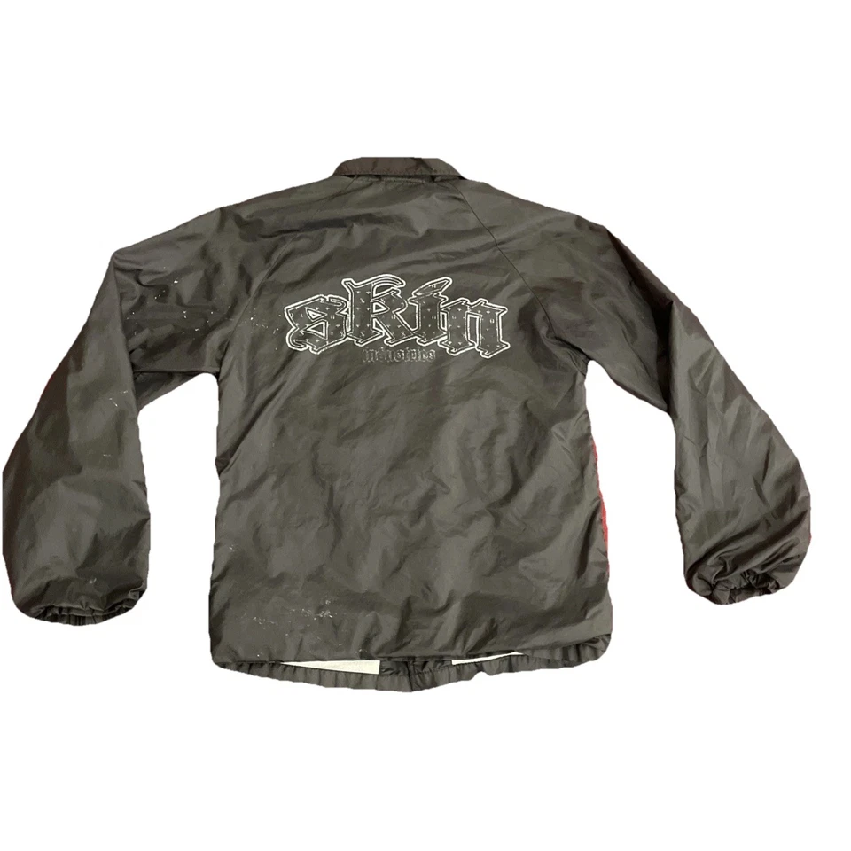 Chaqueta cortavientos vintage Skin Industries talla pequeña Y2K Foto 2 de 4