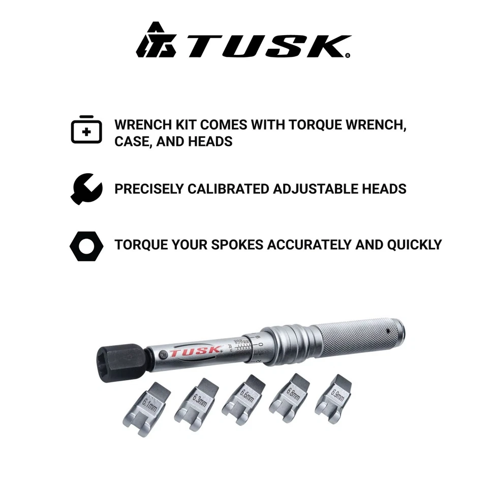 Tusk Spoke Torque Wrench Kit For KTM 500 EXC 1990,1992,2012-2016 - Image 4 of 4