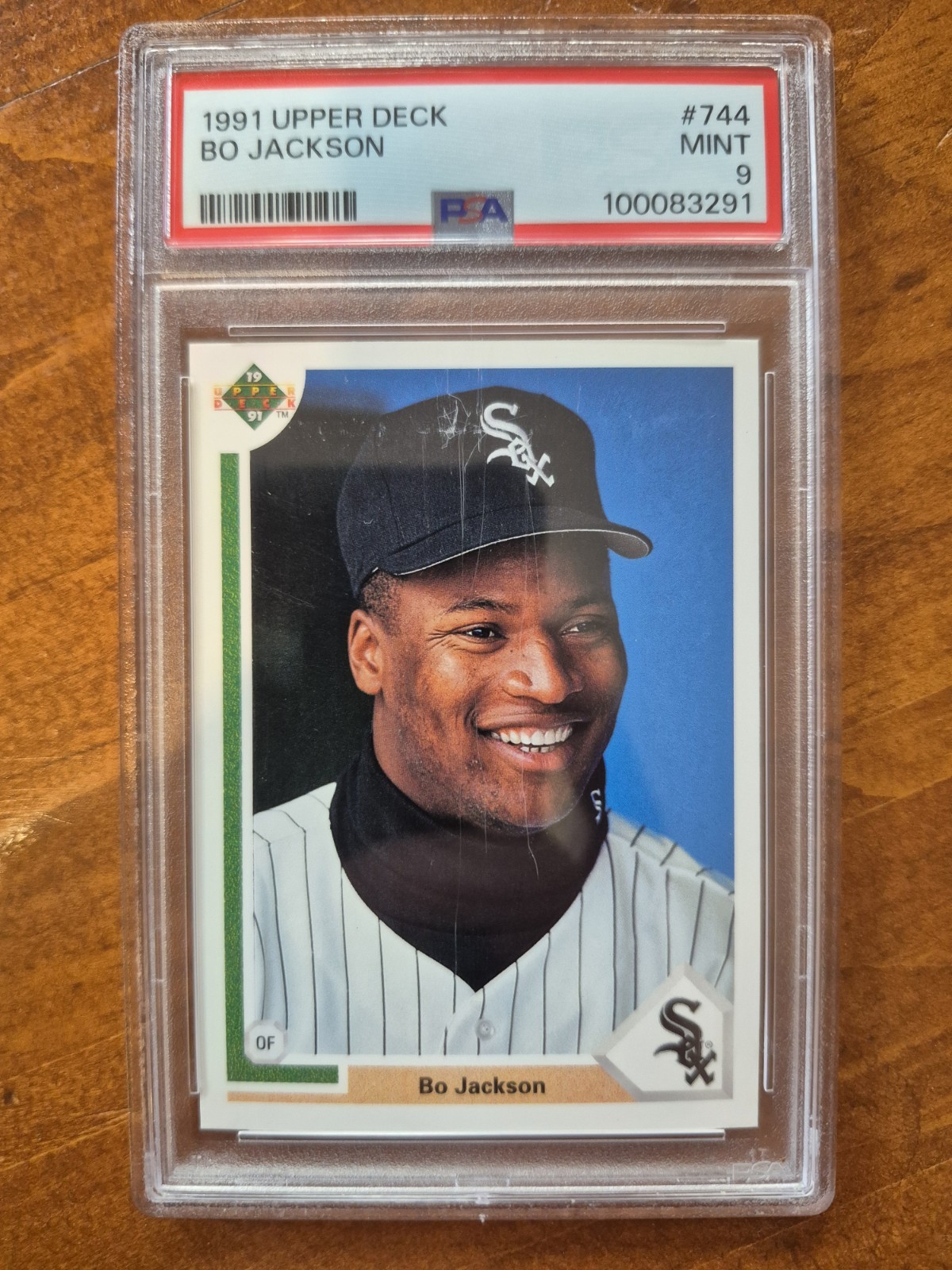 1991 Bo Jackson Upper Deck PSA 9 Mint