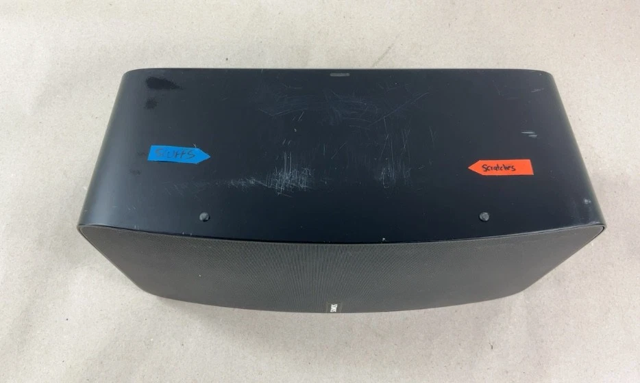 ALTAVOZ INTELIGENTE INALÁMBRICO SONOS PLAY 5 CON CABLE DE ALIMENTACIÓN | PL5G2US1BLK | NEGRO Foto 3 de 4