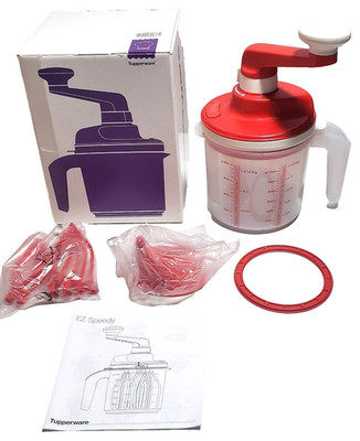Tupperware EZ Speedy Whip N Mix Chef Mixer Batter Bowl 5 Cups 1.2L ~NEW~