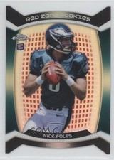 2012 Topps Chrome Red Zone Rookies Die-Cut Refractor Nick Foles #RZDC-4 7b5