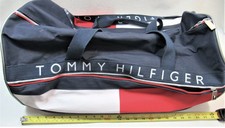Tommy Hilfiger Duffle Bag Gym Large Vintage Red White Blue Football Boxing Run