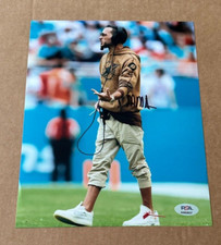 MIKE MCDANIEL MIAMI DOLPHINS HEAD COACH SIGNED 8X10 PHOTO PSA/DNA COA #8