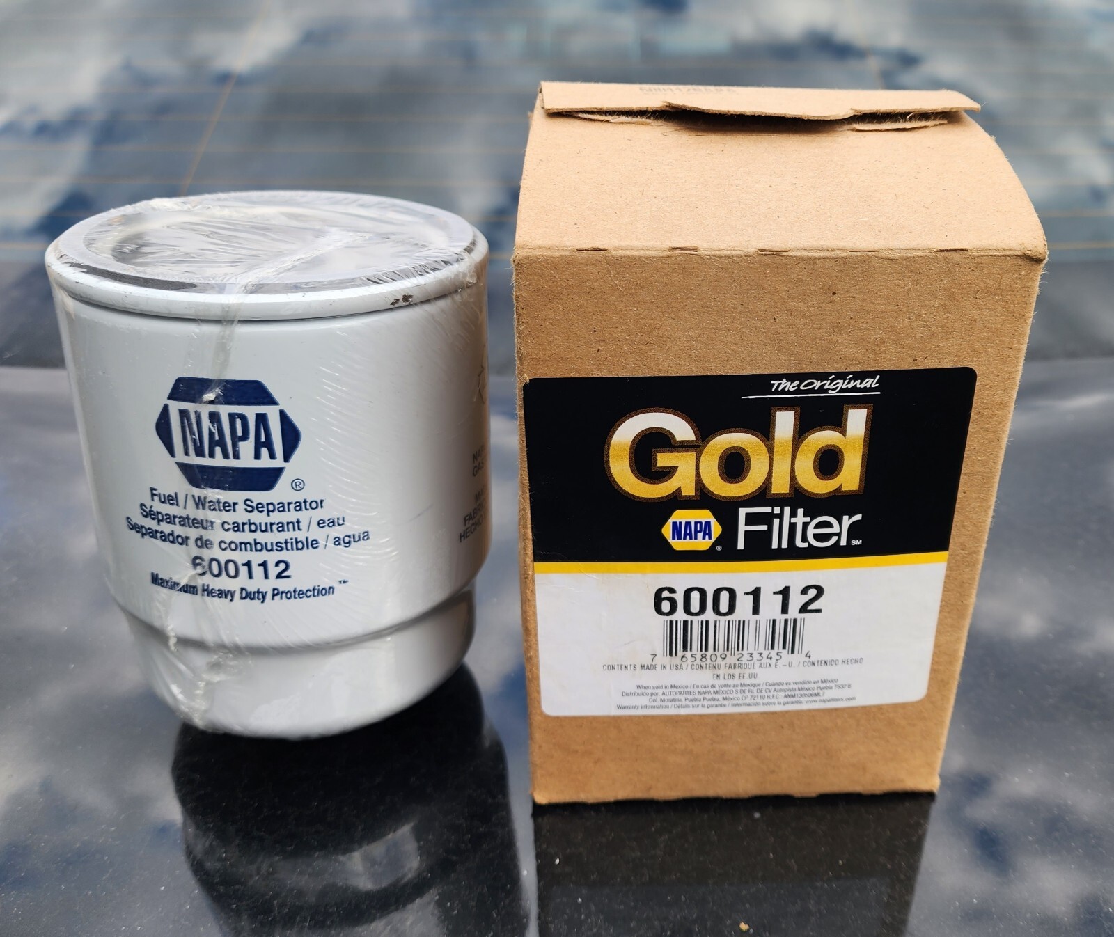 NAPA 600112 Fuel filter cross reference