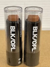 (2 PACK) BLK/OPL True Color Illuminating Sticks. #110 Amber Lights. 0.25 oz
