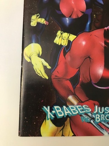 ADAM HUGHES Cover First appearance 1st X BABES 1 Get signed HTF - Picture 2 of 4