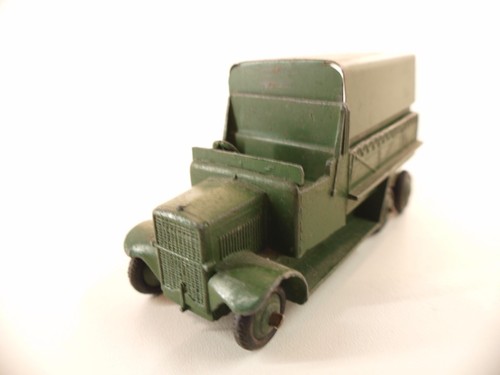Dinky Toys GB Nr. 25S Sechs Rad Wagen Lkw Mit Plane Alt - Bild 6 von 9