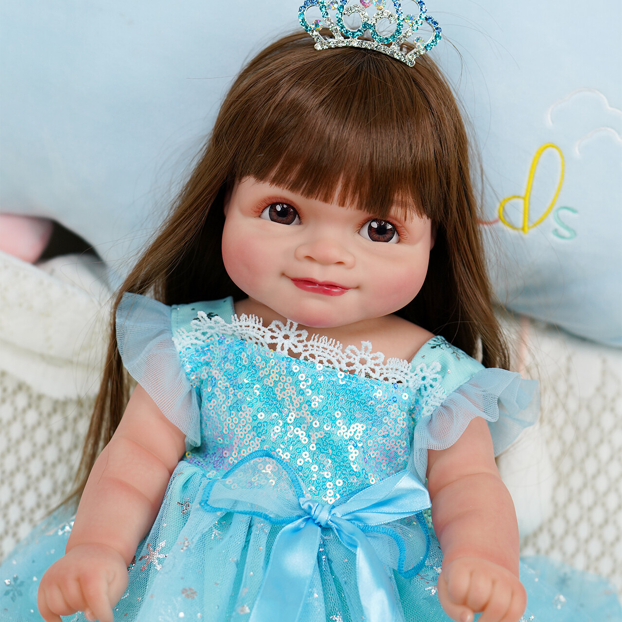 Gema - 20" Realistic Reborn Baby Dolls for Girls Handmade Weighted Newborn Doll