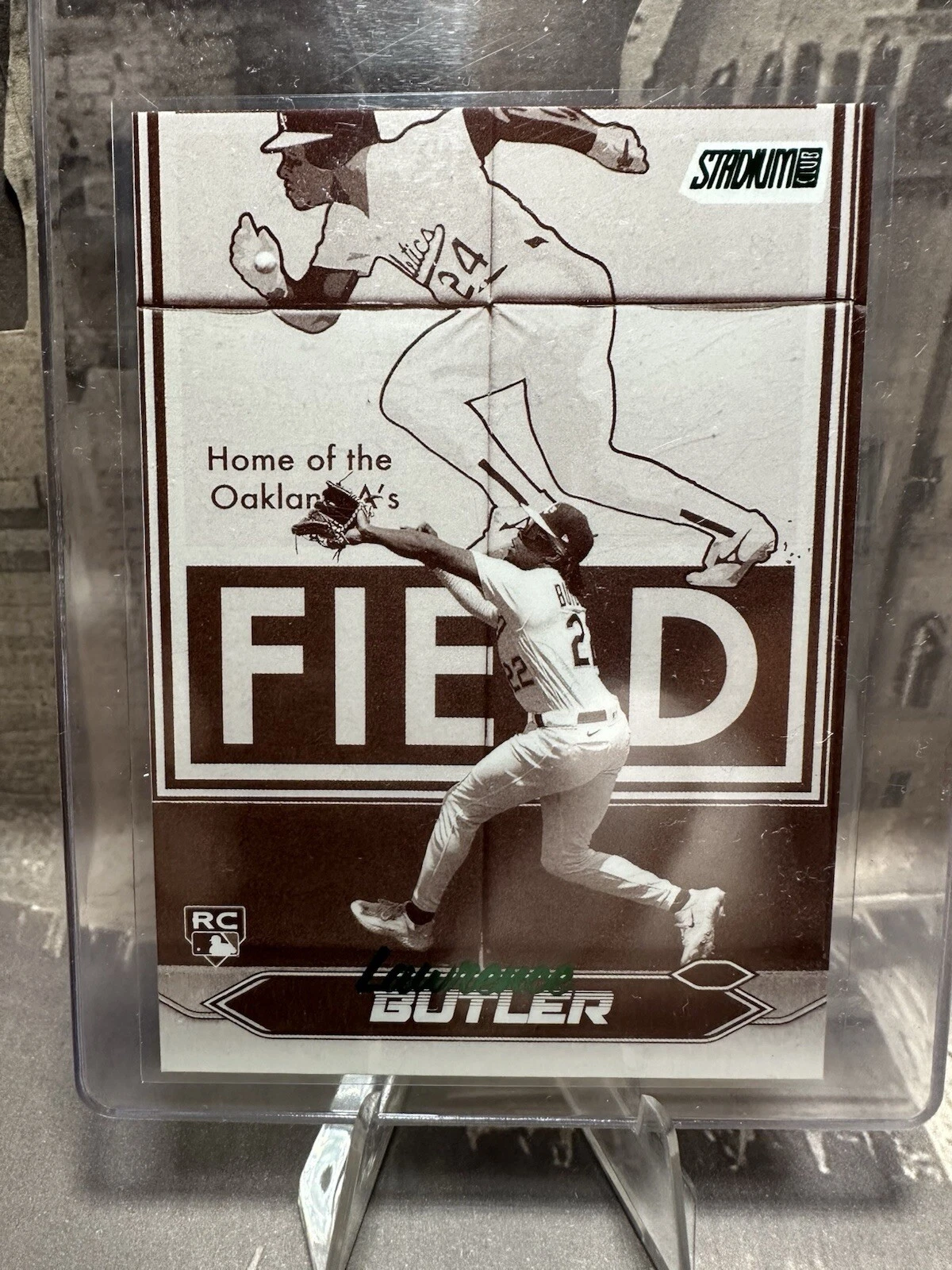 2024 Stadium Club Lawrence Butler RC 265 Black & White Case Hit