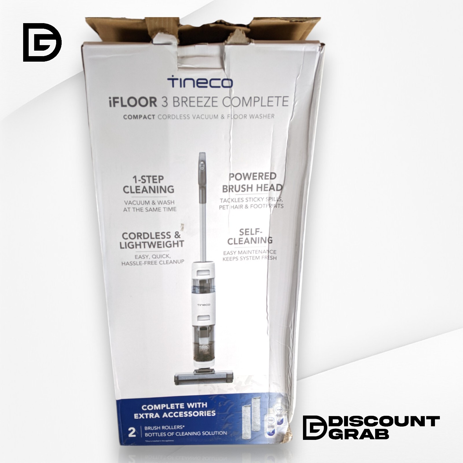 Tineco iFloor 3 Cordless Vacuum and Floor Washer with Accessories  