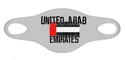 United Arab Emirates Patriot Flag Face Mask Protective Washable Breathable