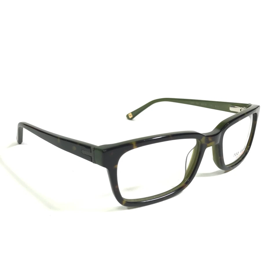 Armações de óculos infantis Ted Baker B957 HAV verde tartaruga retangular 48-16-130 - Imagem 3 de 4