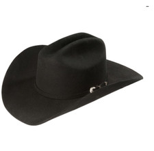 Black Justin Cowboy Hat 5/6 7 - tags still attached