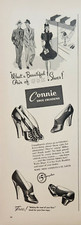 1940 Connie shoe creations Vintage Ad what a beautiful pair of shoes