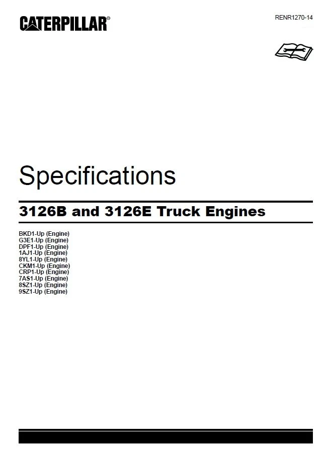 Q&A Caterpillar Bolt Torque Chart Cat C7, C15, 3126 Specs, 59 OFF