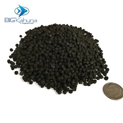 BIG KAHUNA 3mm Sinking Pellets Great For Cichlids, Saltwater, Tropical, Goldfish, Koi Fish!