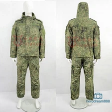 Russian VKBO lv5 Replica Tactical Soft Shell Jacket Pants EMR Camouflage Green