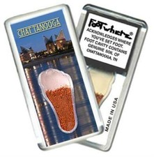 Chattanooga FootWhere® Souvenir Magnet. Made in USA