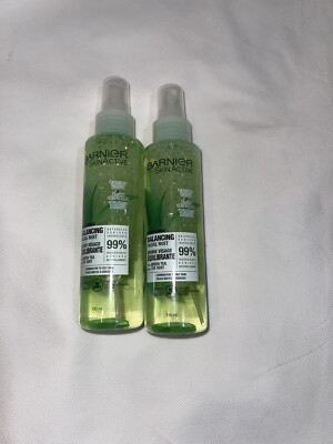 2 Pack - Garnier Skin Active Balancing Facial Mist with Green Tea 4.4 fl oz/ea