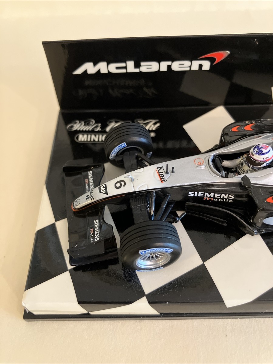 1/43 Minichamps F1 2003 McLaren Mercedes MP4-18 #6 Testcar K