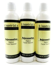 Dr. Jeannette Graf Rejuvenation Retinol Facial Cleanser 3.8 Fl Oz. set of