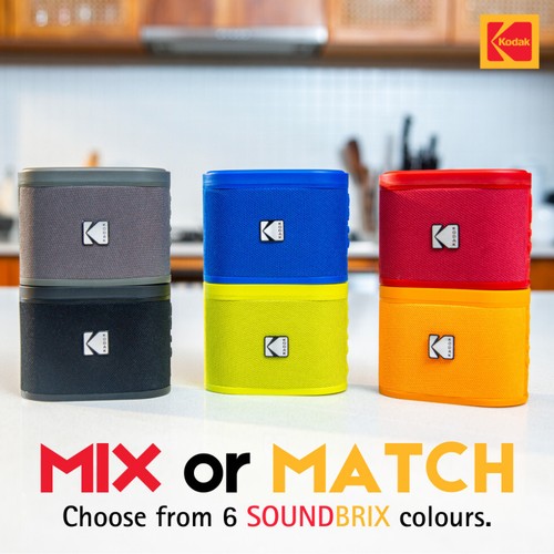 Kodak Multi-Room Wireless Speaker Bluetooth Speaker Portable Speaker Soundbrix - Picture 7 of 32