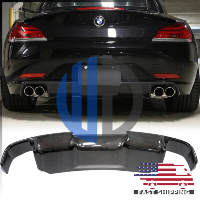 For 2009 2010 2011 2012 2013 2014 BMW E89 Z4 OE 3D Style Carbon Fiber Diffuser