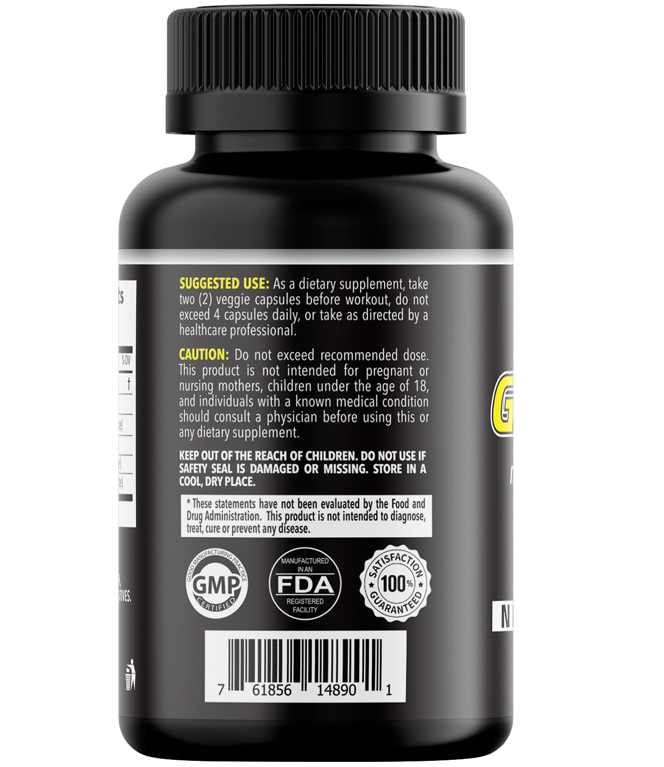 Gain XT Nitric Oxide Supplement for Muscle Growth Amino Acids Support stamina eBay