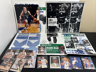 Jason Kidd Signed Autograph Lot COA Dallas Mavs Mavericks Kidd Klub