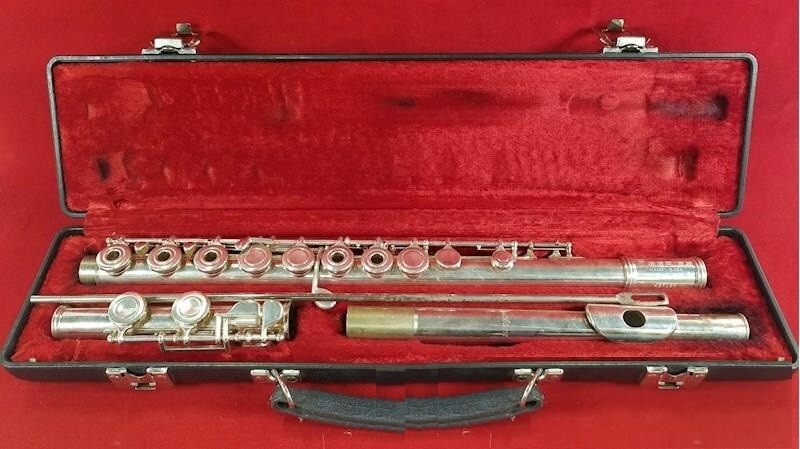 Gemeinhardt S Series G285 Open-hole Flute with case, USA, Very