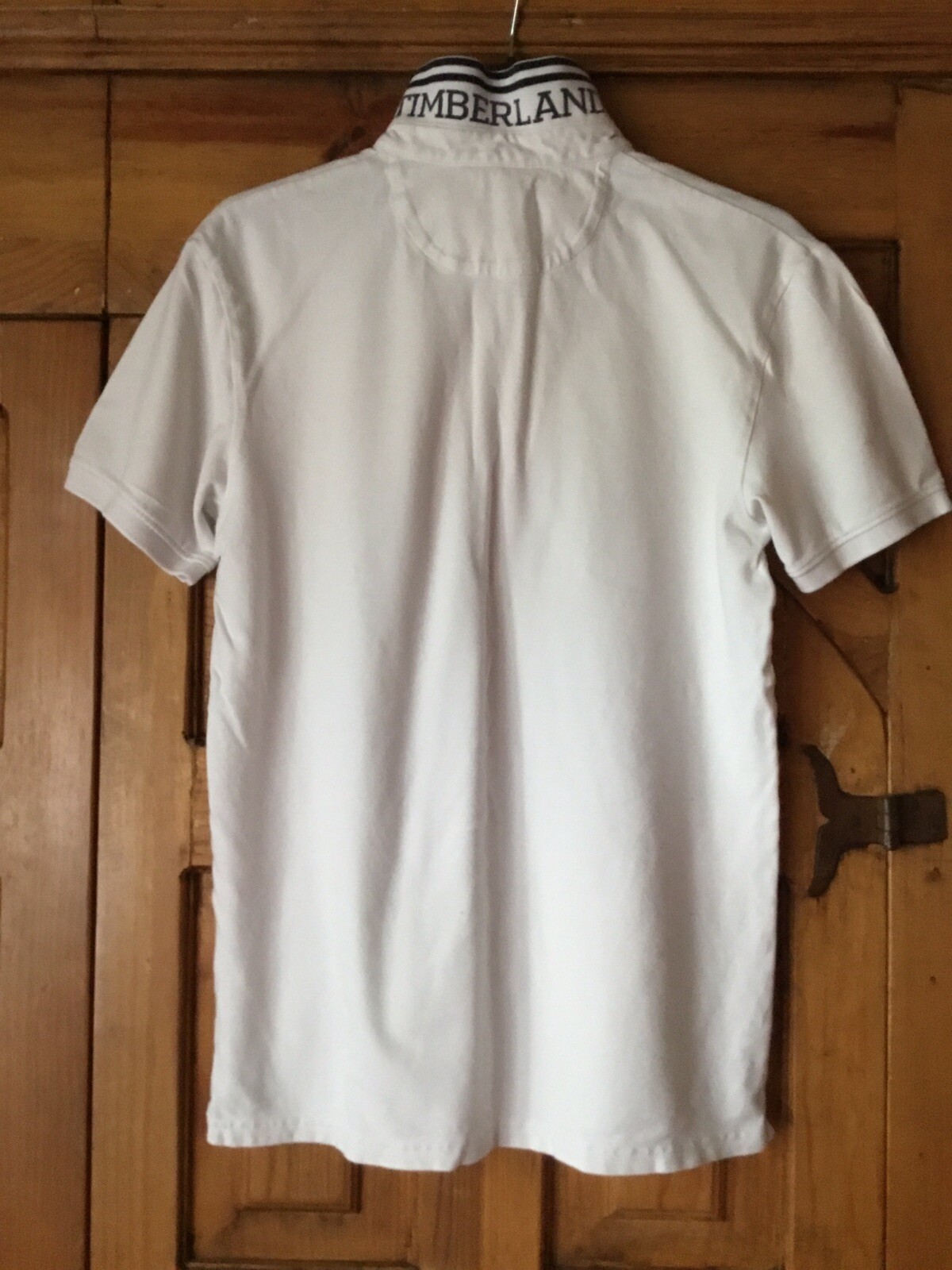 MENS TIMBERLAND T SHIRT WHITE  SLIM FIT SIZE SMALL image 2