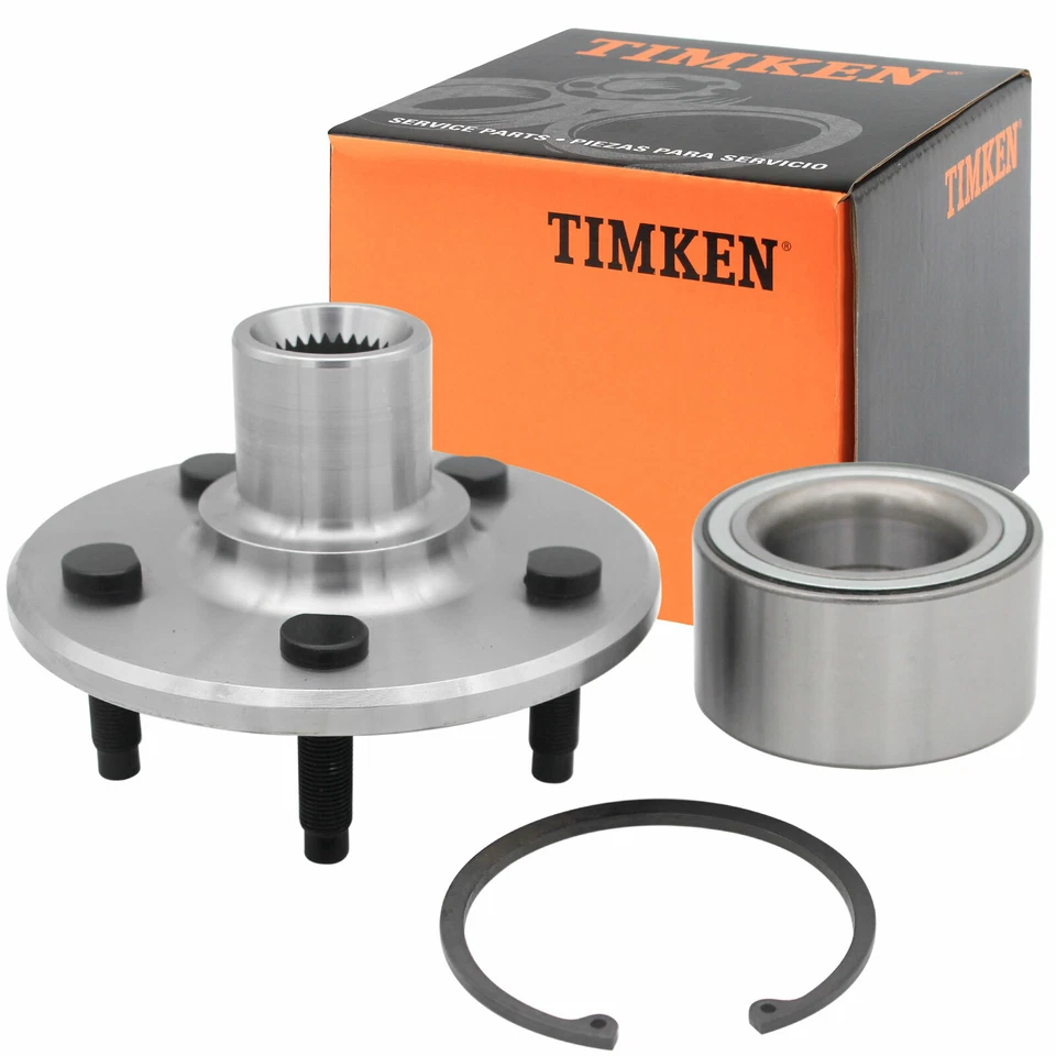 Conjunto de cojinete de rueda trasera y buje TIMKEN para Lincoln Aviator 2003-2005 5 pernos Foto 4 de 4