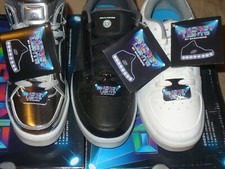 SKECHERS;;Youth Boy's Energy Lights Eliptic Midtops Silver Color Sz Med NWB.