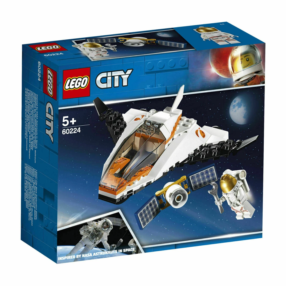 60224 SATELLITE SERVICE MISSION lego set NEW city legos SPACE ship