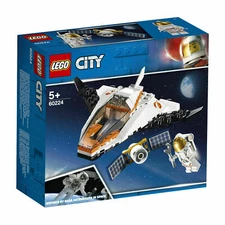 60224 SATELLITE SERVICE MISSION lego set city legos SPACE ship astronaut NEW