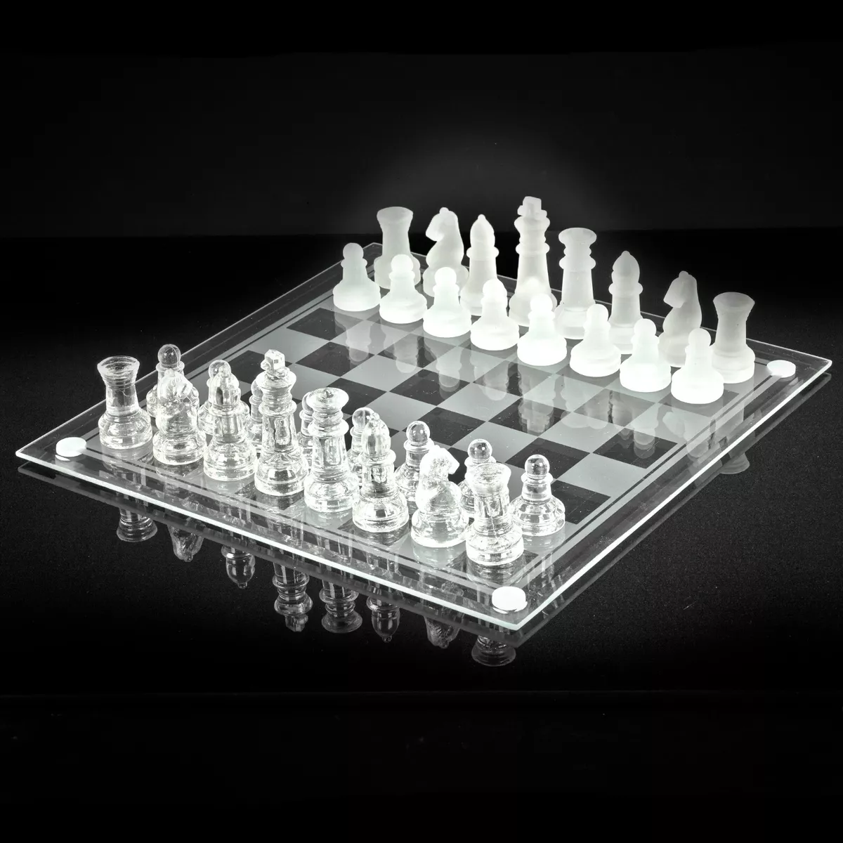 Classy Kids Board Games / Chess Board Set , Black and White