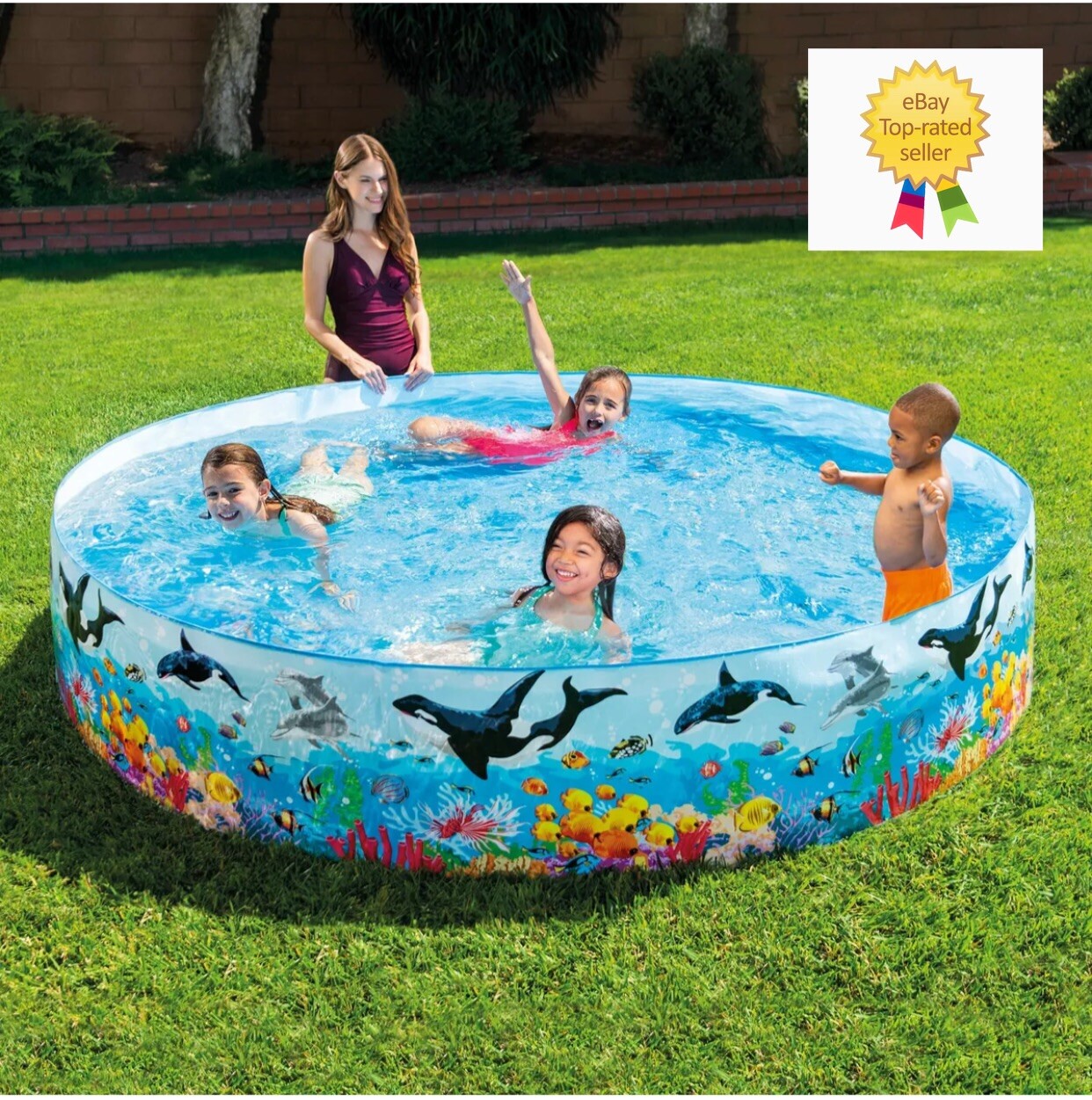 intex 8ft inflatable pool